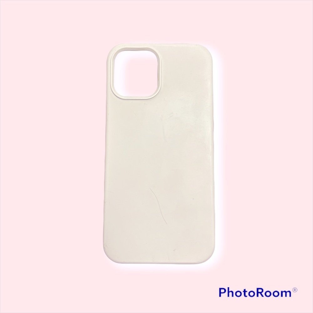 Iphone 12 pro max white silicone case